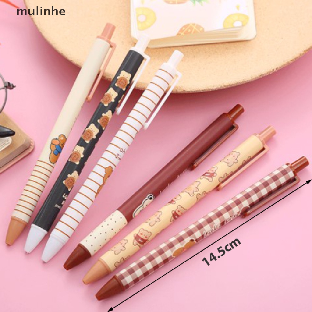 Mulinhe Set 6 Bút Mực Nước Thiết Kế Dễ Thương Cho Học Sinh vn