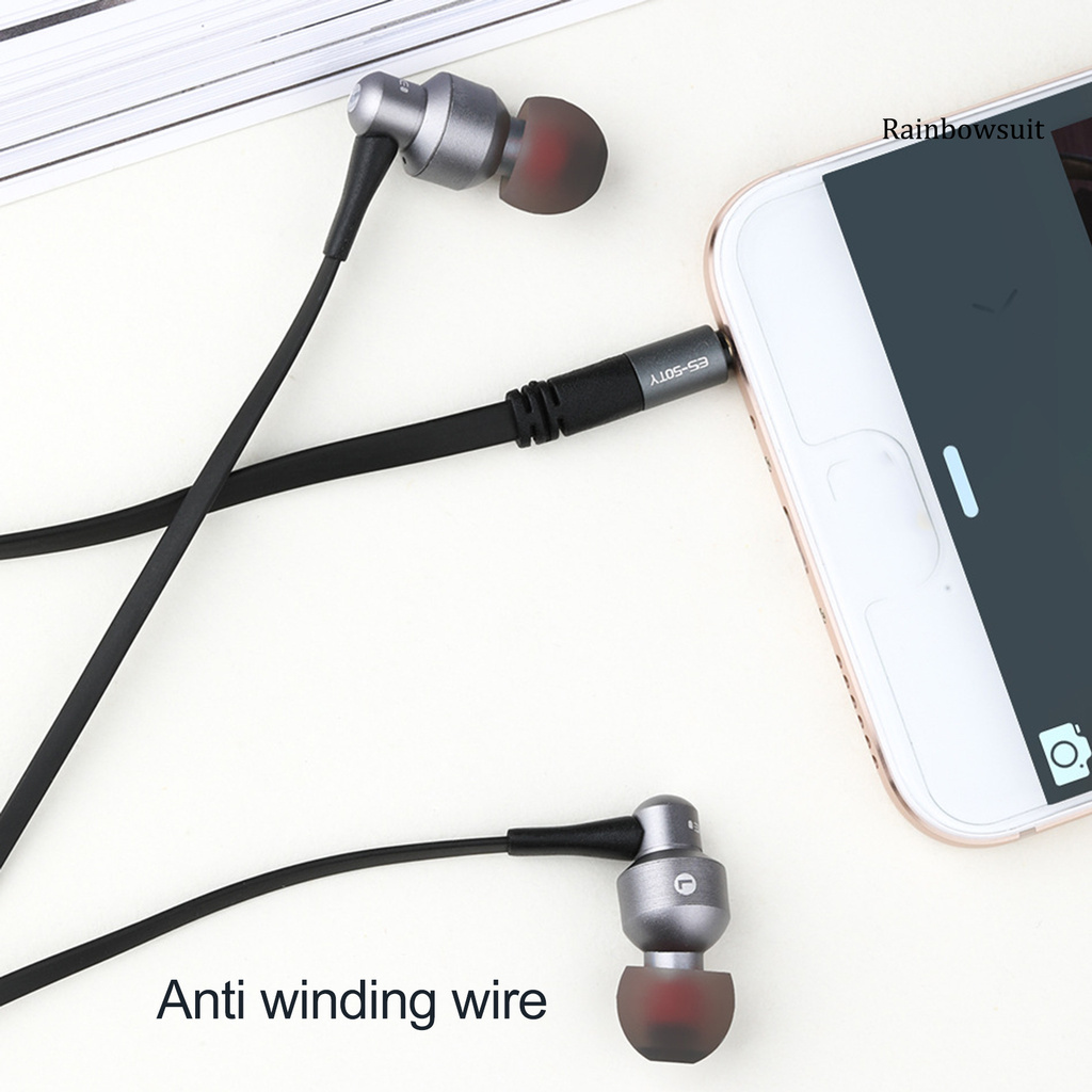 Tai Nghe Nhét Tai Awei Chống Ồn Có Micro Âm Thanh Stereo Cho Android