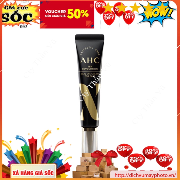 Kem Dưỡng Mắt AHC Aesthetic Care Ten Revolution Làm Giảm Nếp Nhăn, Làm Mờ Quầng Thâm, Ngăn Ngừa Lão Hóa