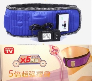 Đai rung massage giảm mỡ bụng x5