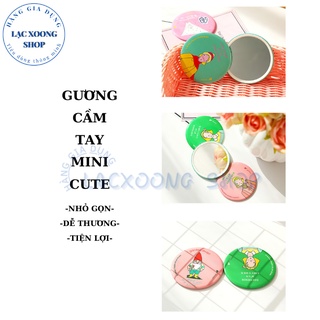Gương cầm tay mini cute