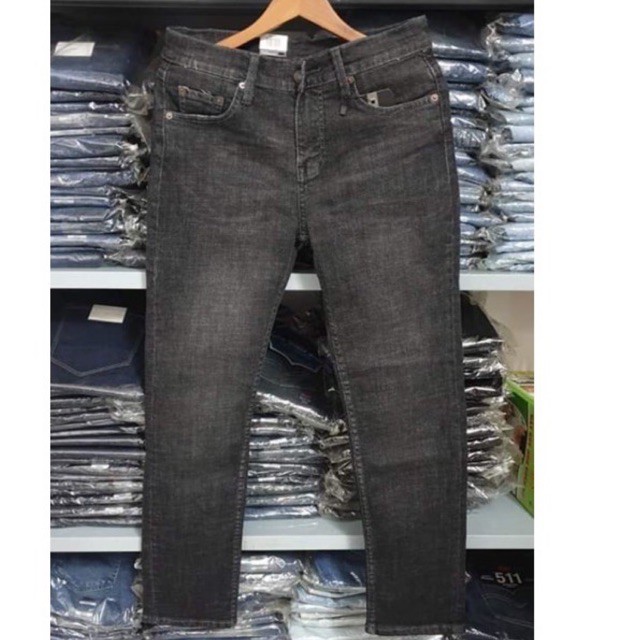 Quần jean NAm Levi xám lông chuột- jean co giãn cao cấp | BigBuy360 - bigbuy360.vn