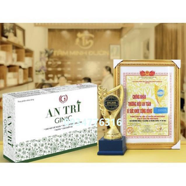 ✅ An trĩ Ginic Hỗ trợ phục hồi chức năng trong bệnh trĩ, cải thiện các triệu chứng của bệnh trĩ hộp 30 viên