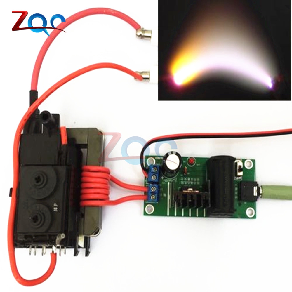 ZVS Tesla coil Booster 20KV Máy phát điện áp cao Plasma Music Arc Loa DIY Kits