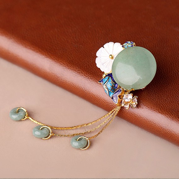 TC022 Trâm Cài Áo Đá Cao Cấp Đông Linh