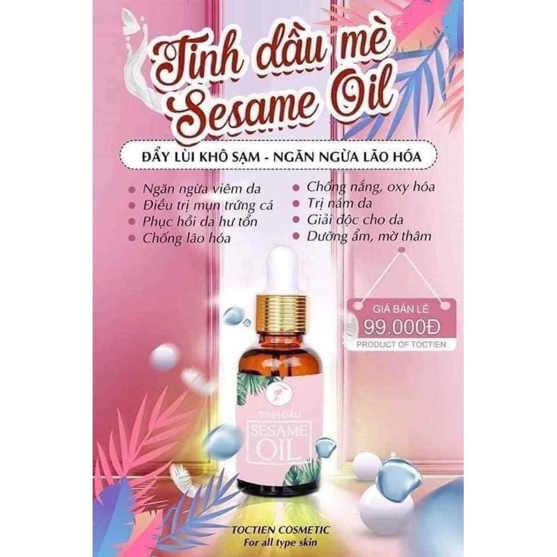 SERUM TINH DẦU MÈ SESAME OIL TÓC TIÊN ( CHÍNH HÃNG) | BigBuy360 - bigbuy360.vn