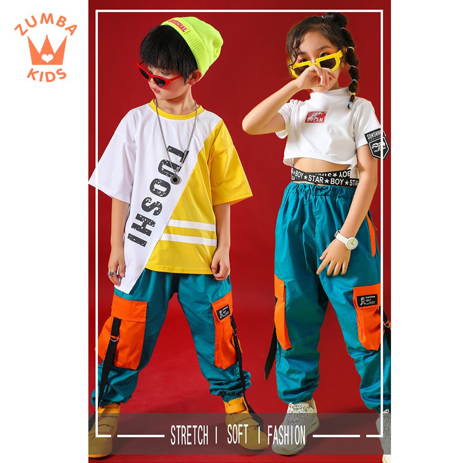 Quần Áo Nhảy Hiphop Cho Bé Gái nhà THDANCE - ZB25