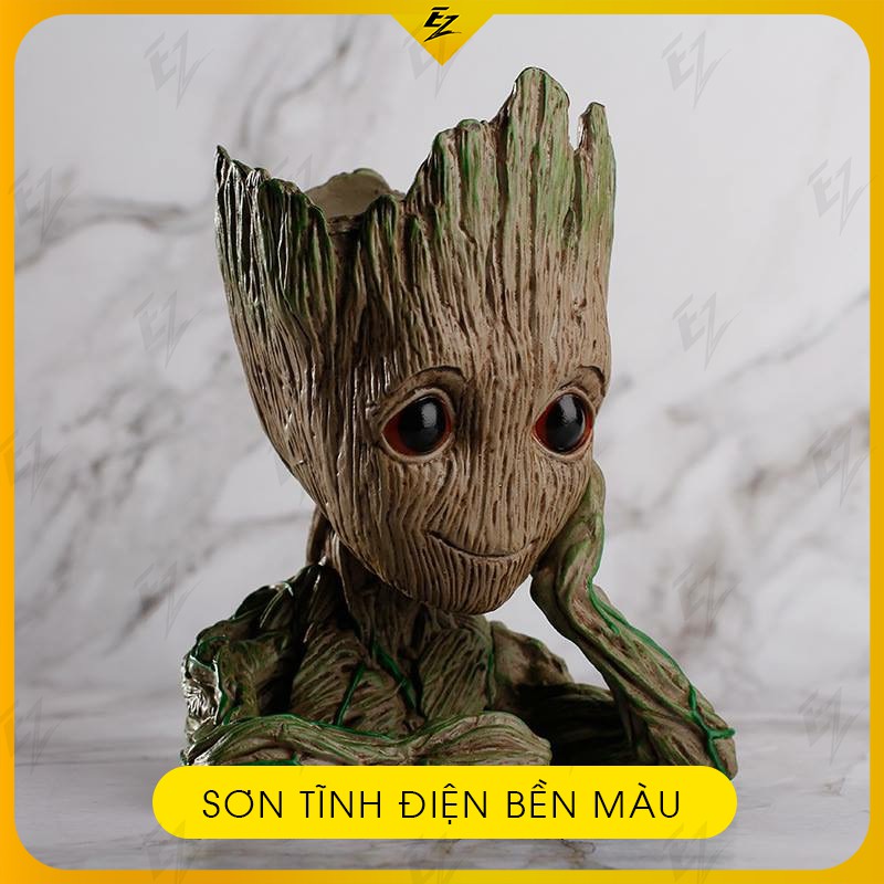 Hộp Đựng Bút Groot (Chậu Cây Mini) - 14cm