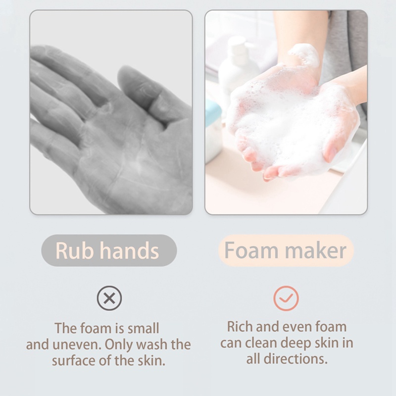 Dụng Cụ Tạo Bọt Xà Phòng Làm Sạch Da Mặt Tiện Dụng