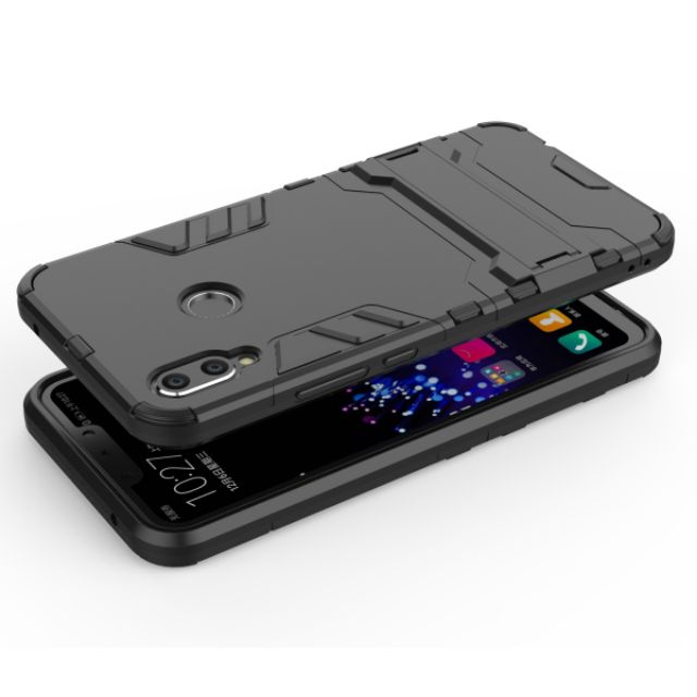Ốp lưng Huawei Nova 3i chống sốc Iron Man cao cấp giá đỡ xem phim