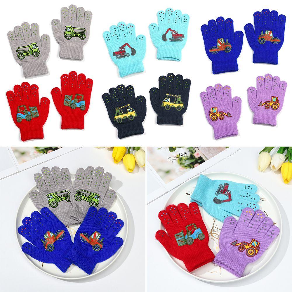 Găng Tay Mùa Đông Chất Liệu Dày Dặn Mềm Mại Chống Trượt Dành Cho