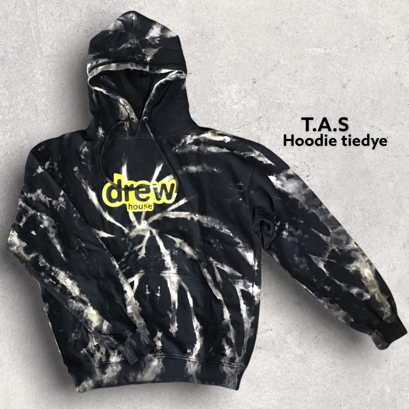 áo nỉ hoodie drew tiedye