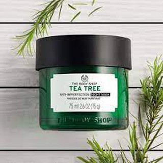 MẶT NẠ NGỦ TEA TREE ANTI-IMPERFECTION NIGHT MASK 75ML THE BODY SHOP