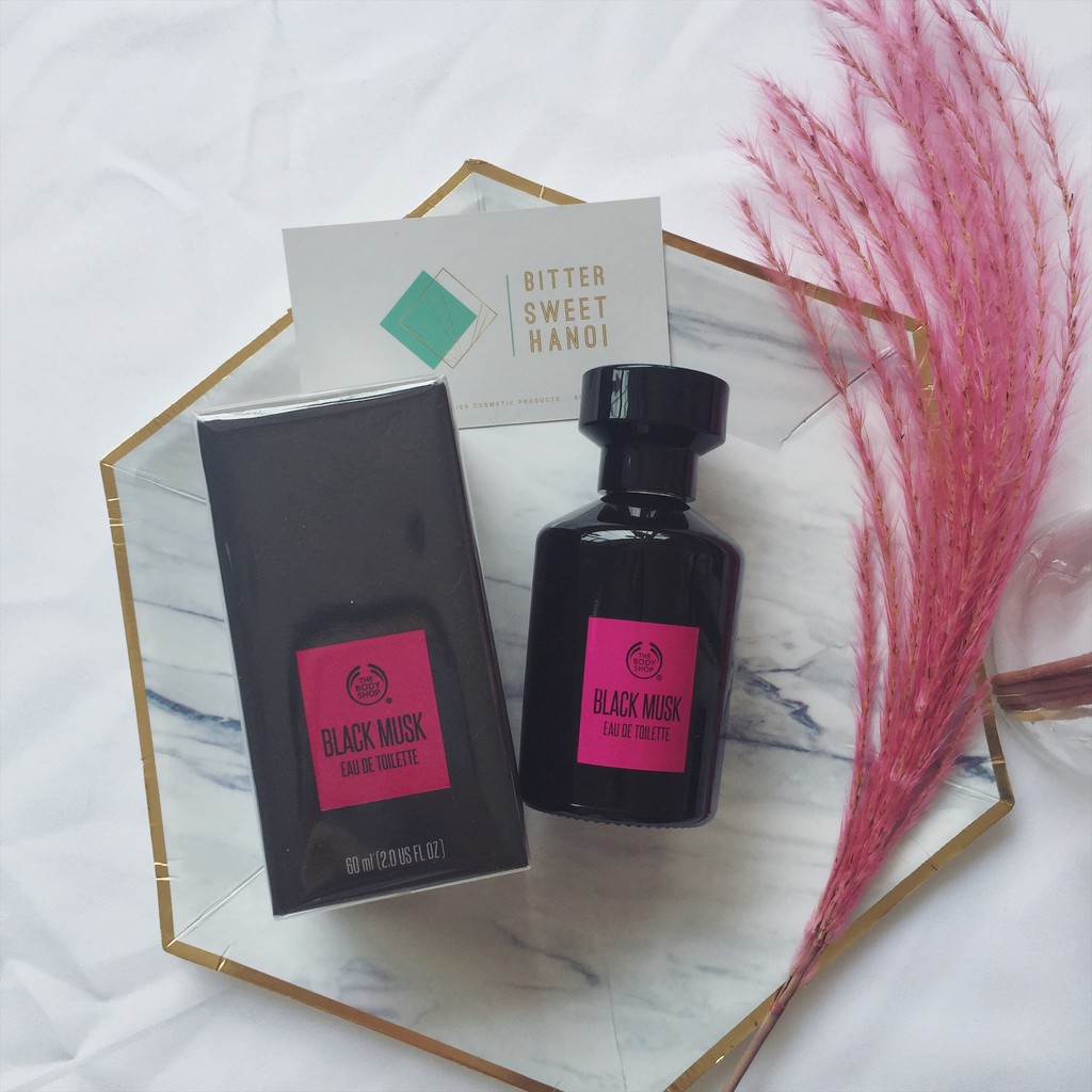 Chính Hãng . (sz to nhất 100ml) Nước hoa Black Musk - White Musk THE BODY SHOP EAU DE TOILETTE 60ml | 100ml Chuẩn Auth 1