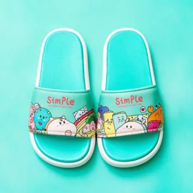 Dép bánh mì bánh Cheerful Mario Simple siêu êm, chống trơn trượt cho bé 3-6 tuổi DLMA7