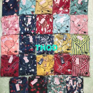 Đồ bộ piyama satin lụa ( Ảnh thật 100%)