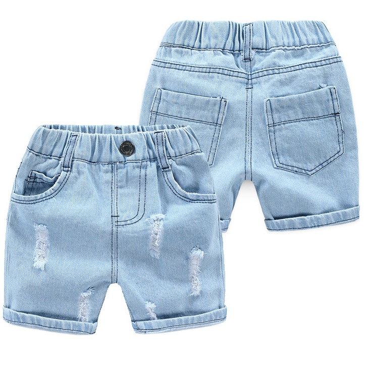 Quần Jeans Lửng Thời Trang Dành Cho Bé Trai