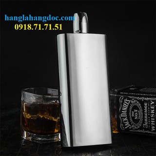 Bình đựng rượu inox 500ml chính hãng Honest, dòng cao cấp