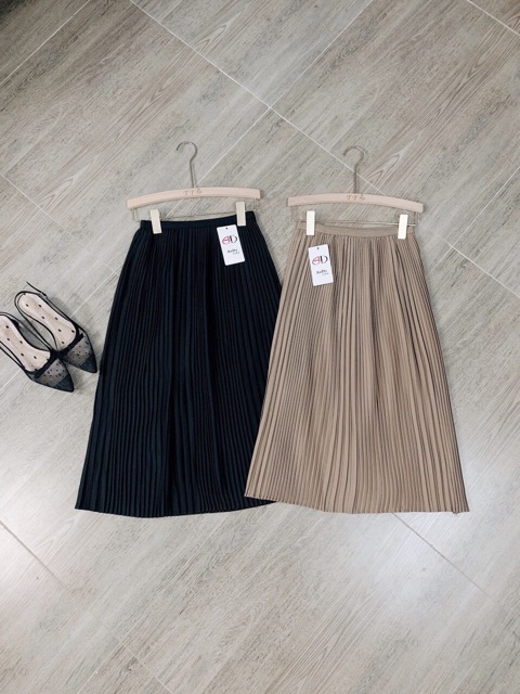 CHÂN VÁY XẾP LY CẠP LỤA THỜI TRANG HÀN QUỐC CV370 | BigBuy360 - bigbuy360.vn