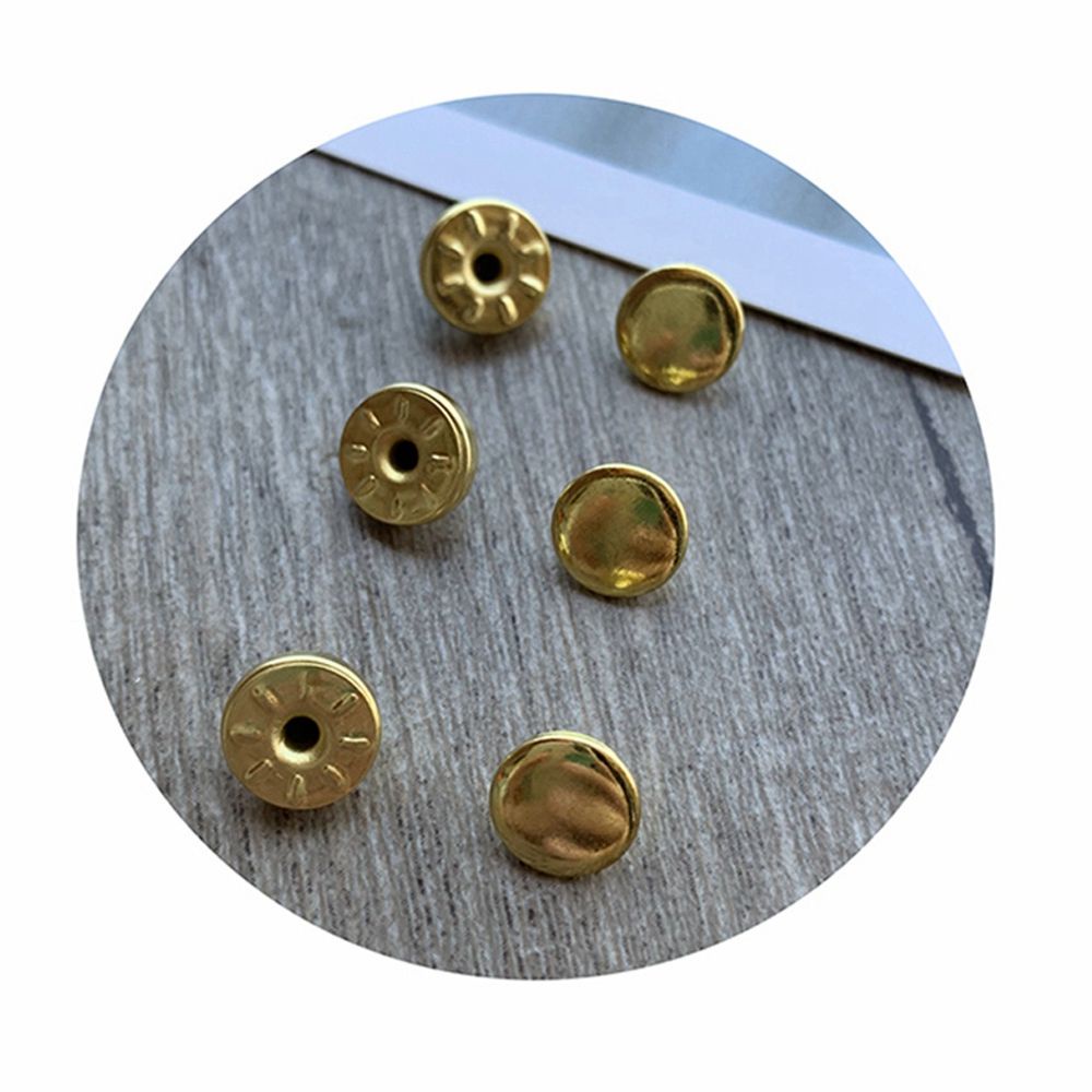 Bộ 3 Nút Áo Quần Búp Bê 6/8mm Khóa Kim Loại Vô Hình Nhiều Màu Sắc Dễ Thương Làm Quà Tặng Cho Búp Bê