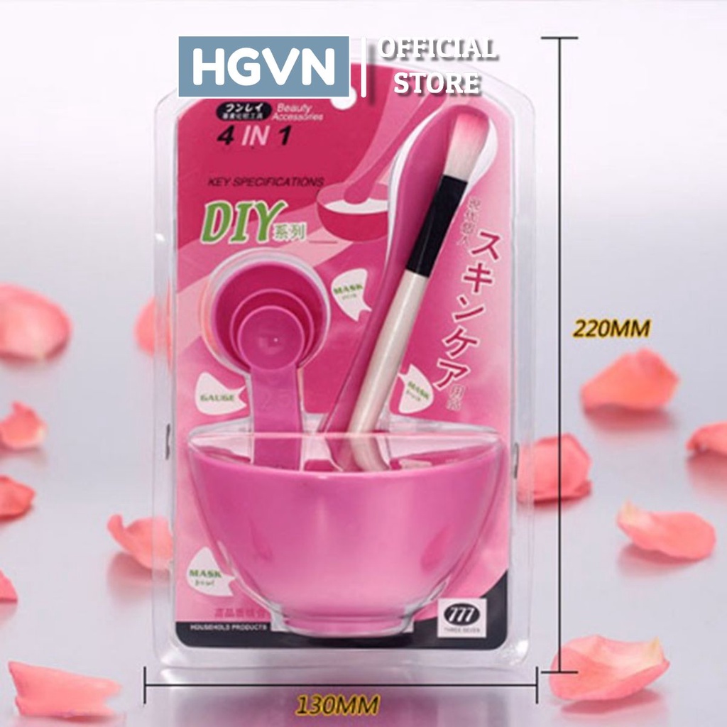Bộ Bát Trộn Đắp Mặt Nạ 04 Món #85