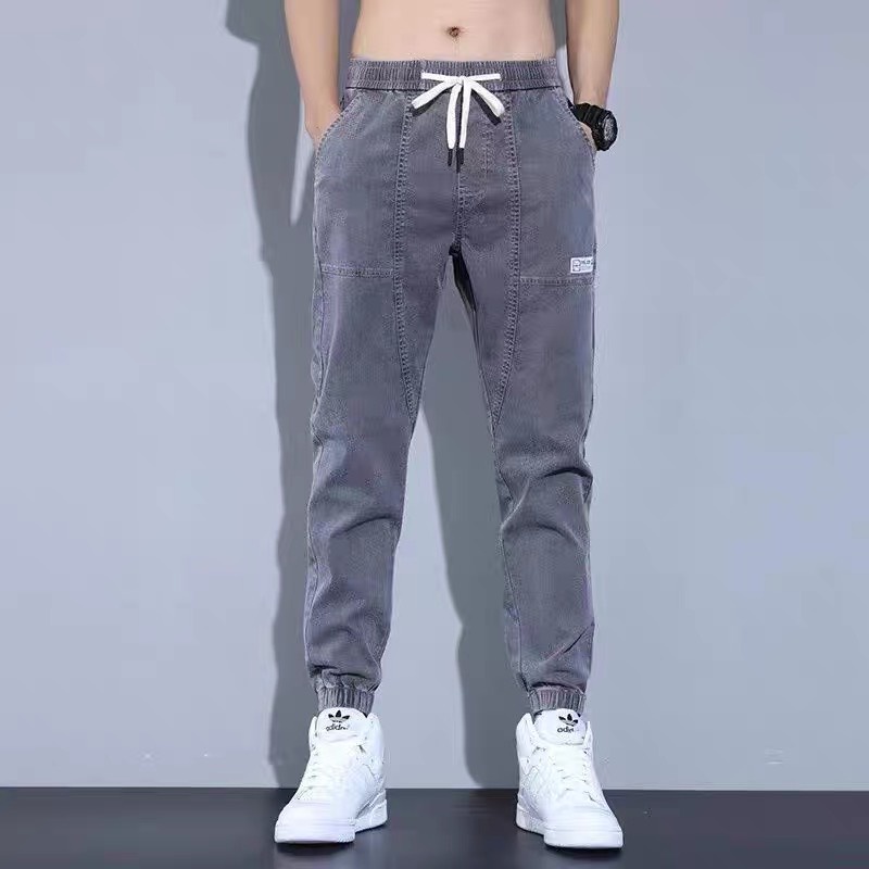 Quần Nam jean jogger nam lưng thun bo chân dáng thể thao đang được yêu thích nhất hiện nay 104