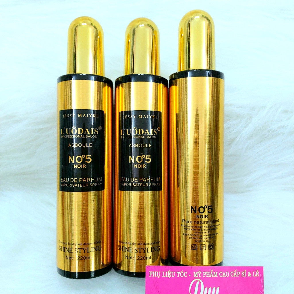 Xịt Dưỡng Tóc Hương Nước Hoa N05 LUODAIS 220ML