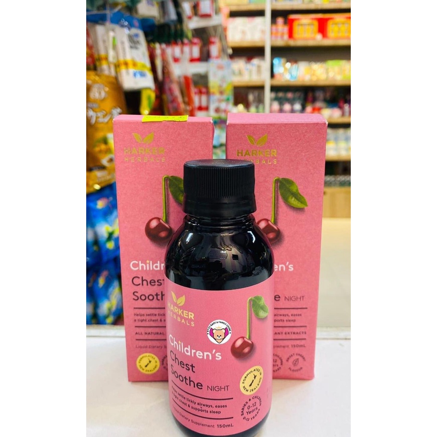 Siro Harker Immune Build New Zealand 150ml cho bé từ 0 - 12y