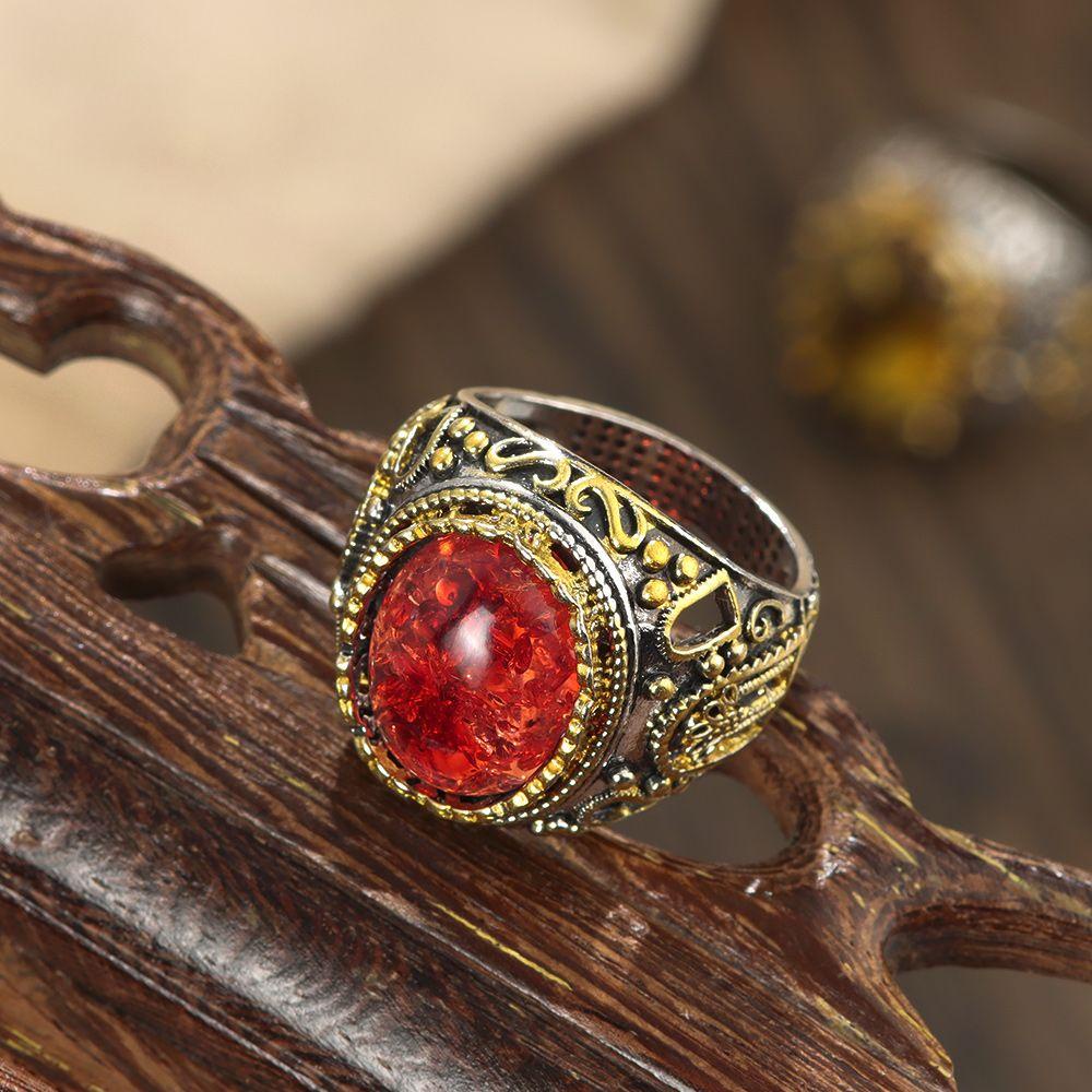 Nhẫn Đeo Tay Phong Cách Hồi Giáo Cổ Điển Dành Cho Nam Nữ