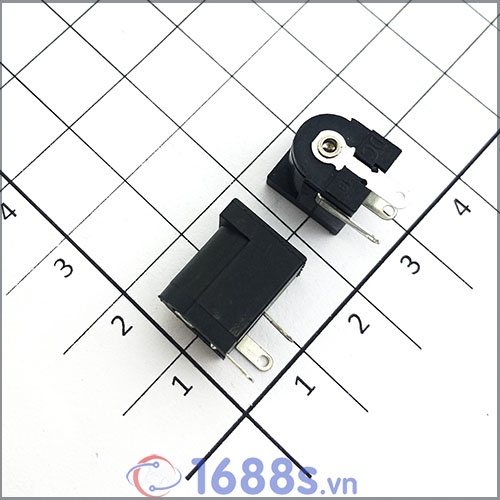 Jack nguồn DC Cái 5.5*2.0 / 5.5*2.5 - chân hàn - 1688s.vn