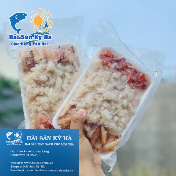 Giá Sỉ 1Kg Combo Càng + Thịt + Gạch Ghẹ