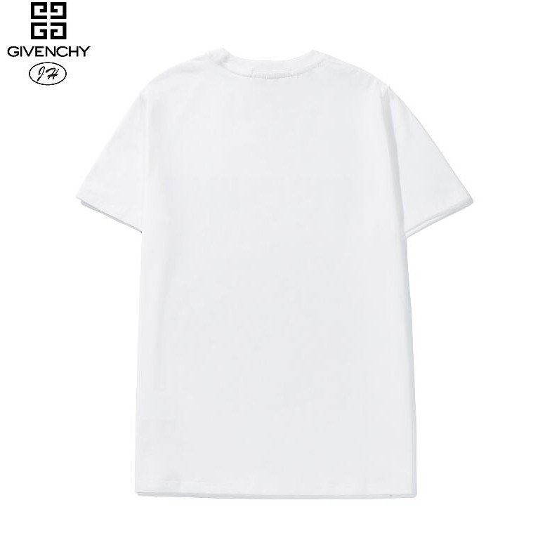 Áo Thun Cotton Ngắn Tay Thêu Chữ Givenchy Thời Trang Cho Nam Và Nữ