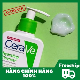 [Hàng chính hãng] Sữa rửa mặt Cerave Da khô 236ml
