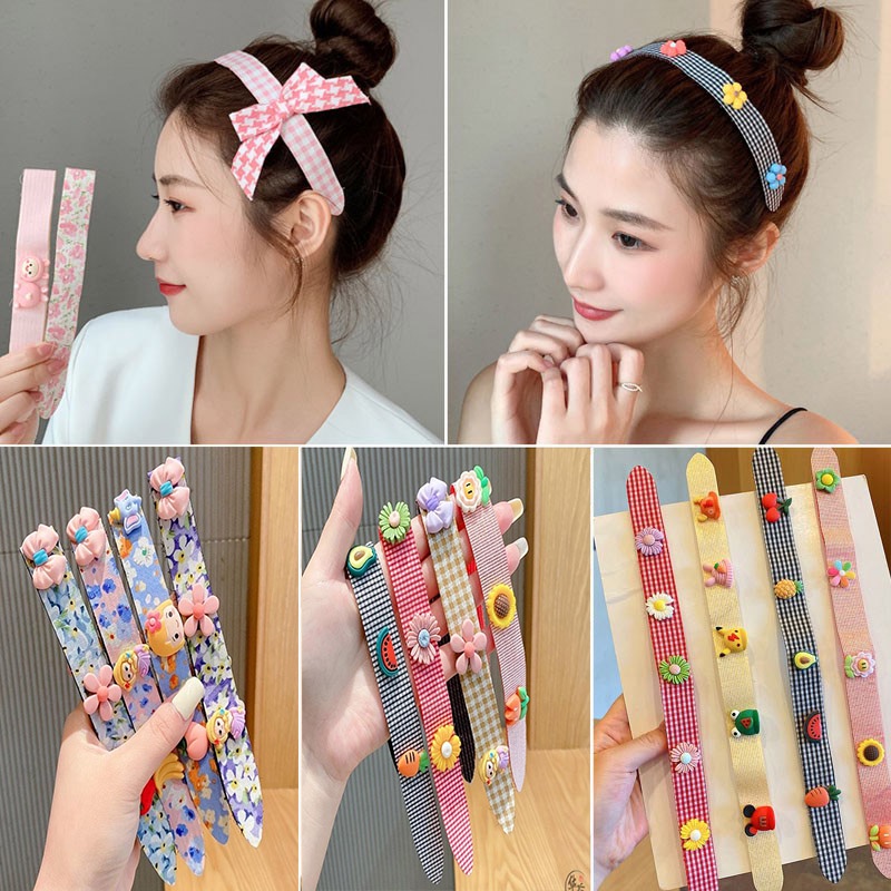 Băng đô kiểu dáng xinh xắn đáng yêu tiện lợi cho bé gái