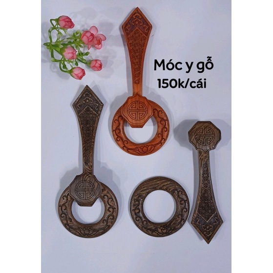 Móc Y Gỗ 2 màu