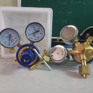 Đồng hồ gió đá oxy cụm đồng