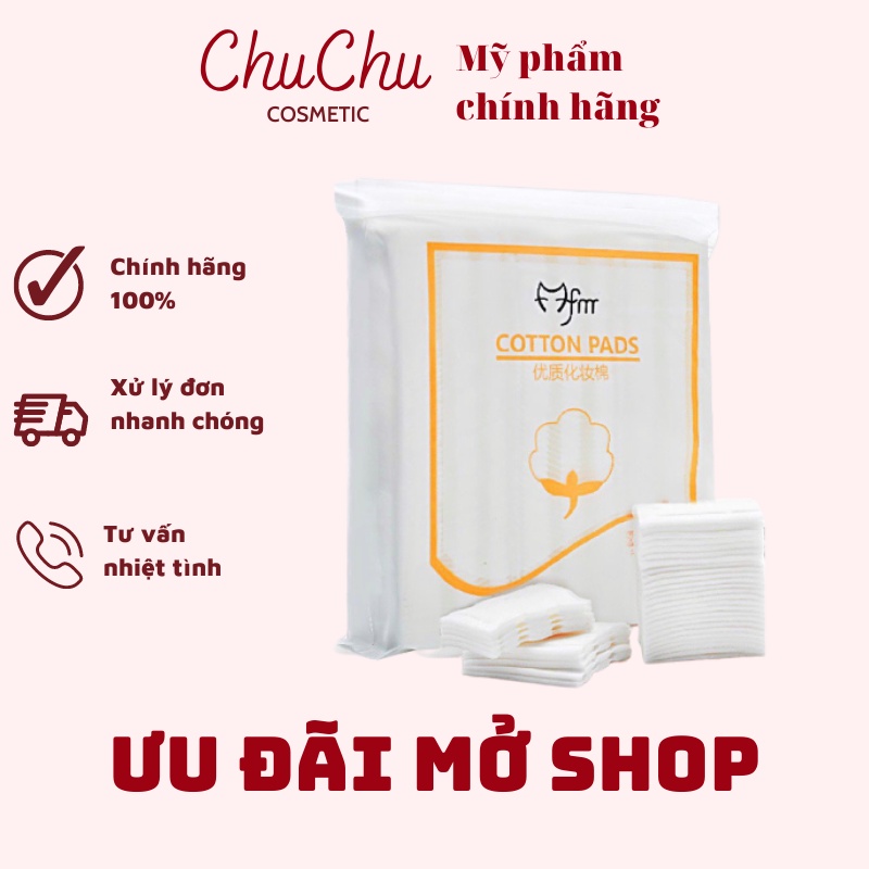 Bông tẩy trang Cottonpad 222 miếng Mềm Mịn Siêu Tiết Kiệm