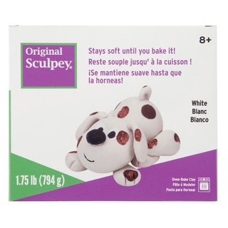 Đất sét nung Polymer Clay Original  Sculpey 794g - màu trắng