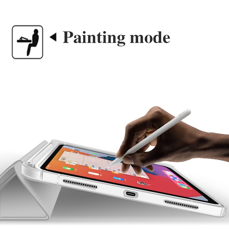 Bao Da Máy Tính Bảng Kèm Ngăn Đựng Bút Cho iPad mini 5 mini4 8gen 7gen 10.2 pro10.5 pro 11 air 4 3 2 1 iPad 6th 5th 9.7 | BigBuy360 - bigbuy360.vn