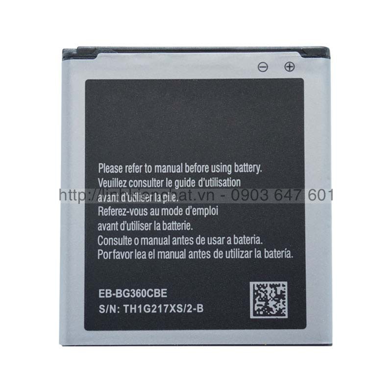 Pin Galaxy Core Prime G360 SM-G360H G361 2000mAh Zin - Hàng nhập Khẩu