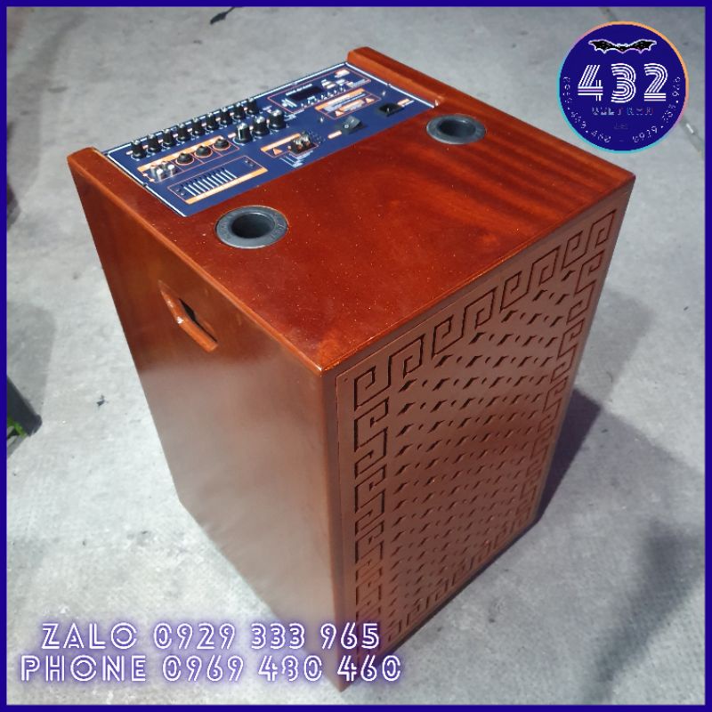 Vỏ thùng loa 4 tấc đơn Vỏ thùng Sơn Venia đẹp nhất 4 tấc đơn 3 đường tiếng