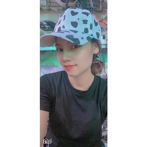 Mũ lưỡi trai bò sữa HOUSE T&amp;T nam nữ đội đều đc . đội theo nhóm ok . phong cách trẻ trung năng động.