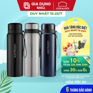 Bình Giữ Nhiệt Lock&Lock Thép Không Gỉ Vacuum Bottle LHC6180 (800ml) Chính hãng
