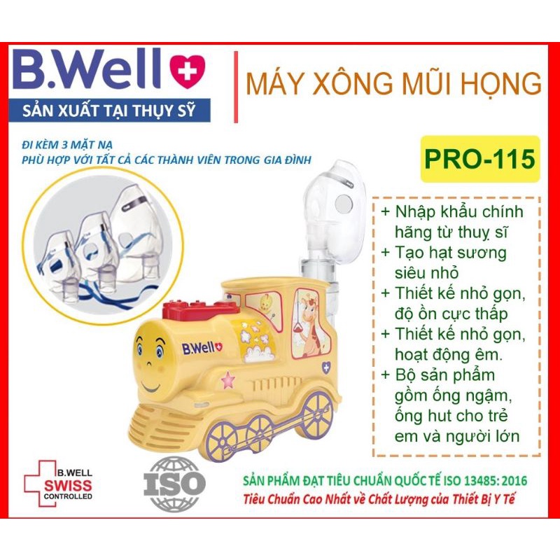 Máy xông mũi họng BWell-  B.Well PRO-115.
