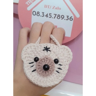 Túi đựng tỏi cho bé, túi đựng tỏi hình con Hổ, hình Gấu