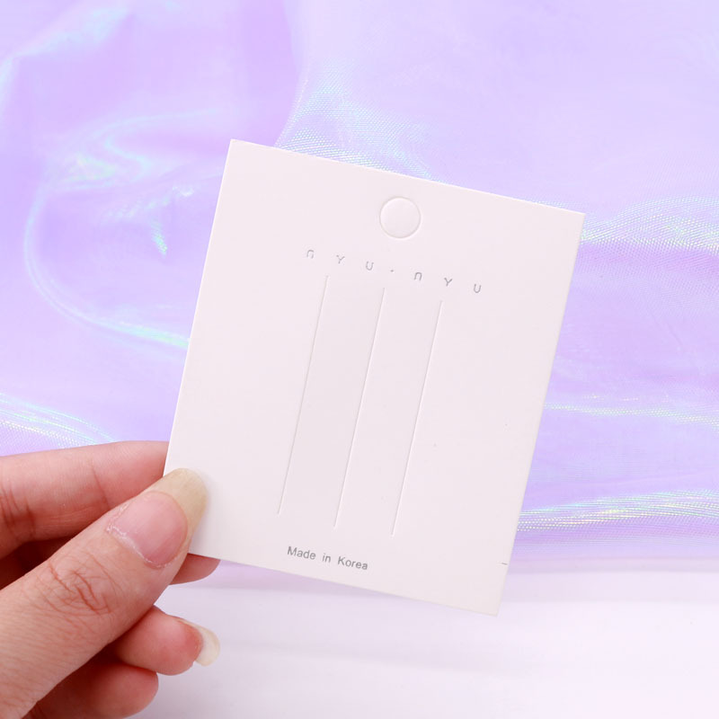 Set 100 Hộp Giấy Đựng Kẹp Tóc Tiện Dụng