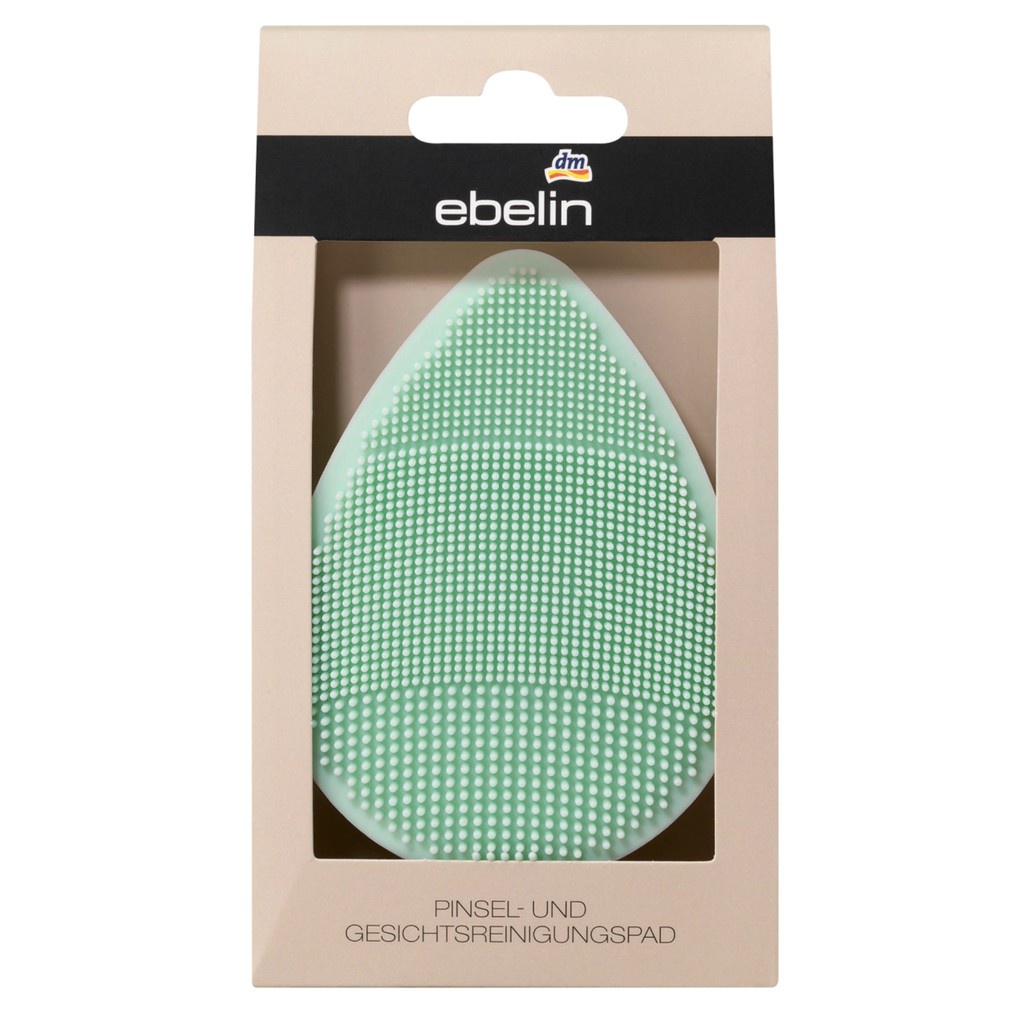 Miếng rửa mặt silicon Ebelin Massage Pad nội địa Đức-Shop Dalavii