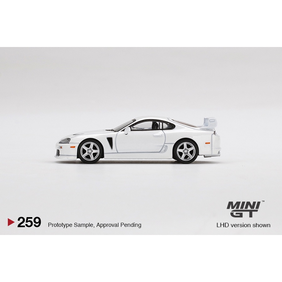 Xe mô hình MINI GT  Toyota TRD 3000GT Super White 1:64