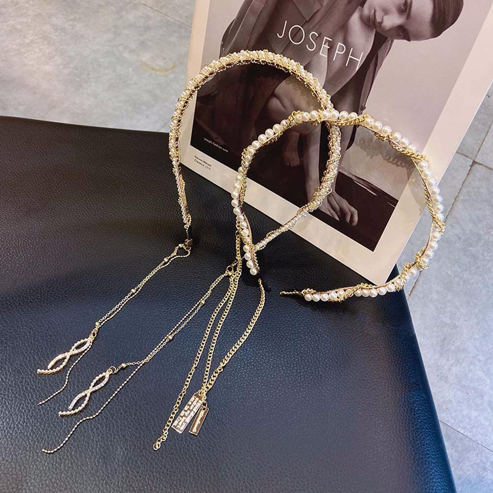 Băng Đô Cài Tóc Màu Ngà Đơn Giản Thanh Lịch Cho Nữ|Băng Đô Cài Tóc Màu Sắc Thời TrangÁo Kiểu Hàn Quốc Thiết Kế Trẻ Trung Cá Tính