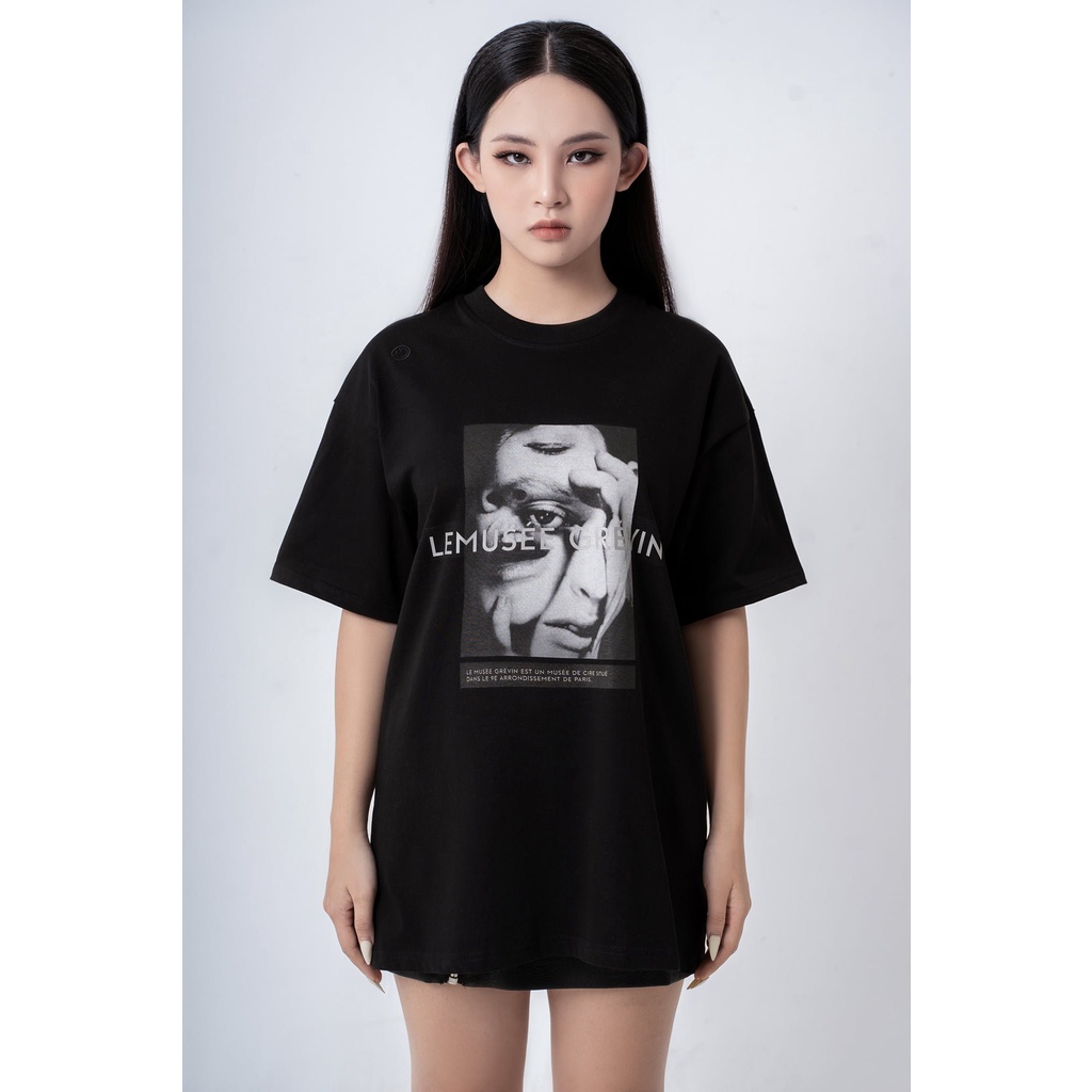 Áo phông nam đen Grévin Le Musée Oversized fit